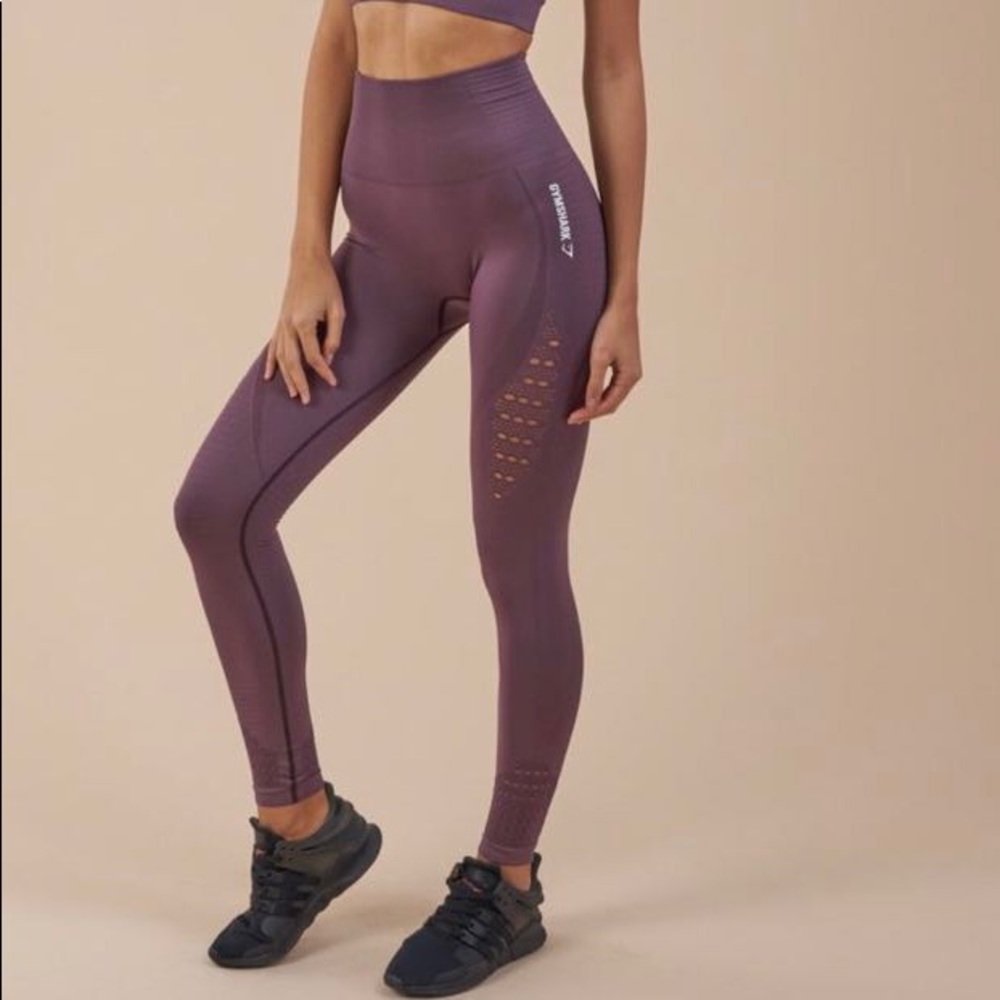 Gymshark Energy Leggings Purple - XS